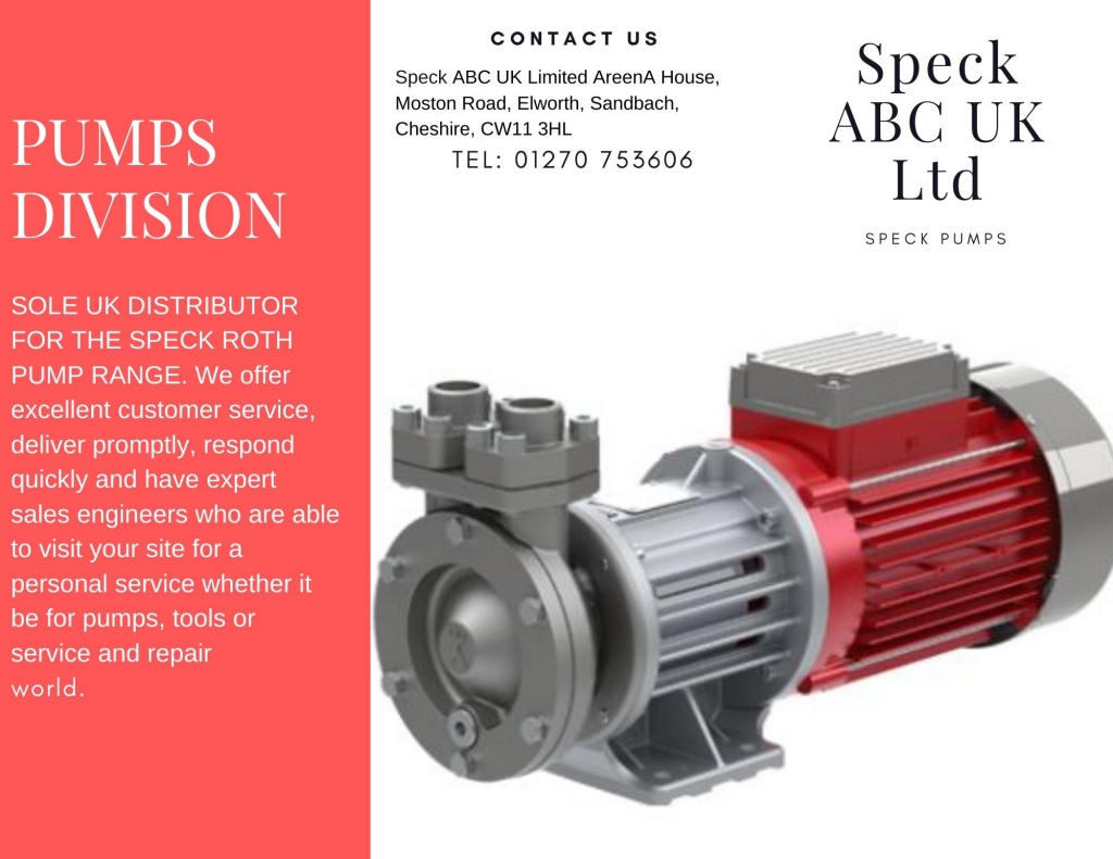 speck division pumps